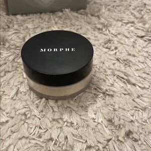 Morphe Black and Cream Setting Powder for a Flawless Finish